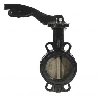 5 inch  replace EPDM/ NBR seat water butterfly valve  lever 