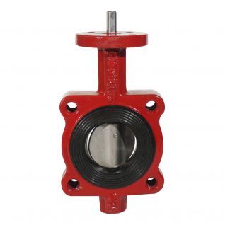 DN50 butterfly valve fire protection