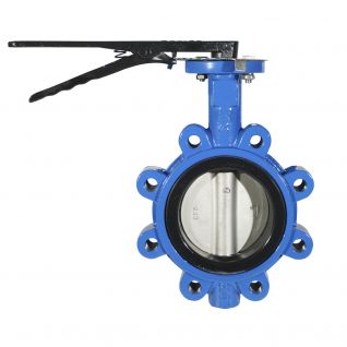 4inch hand lever butterfly valve type lug 