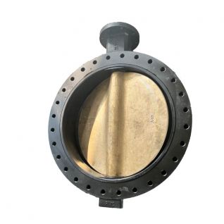 PN10 400MM Bronze Disc Flange in butterfly valve double flange type for sea water 