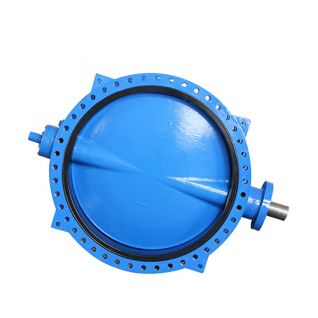 API609 epoxycoated butterfly valve for water line 