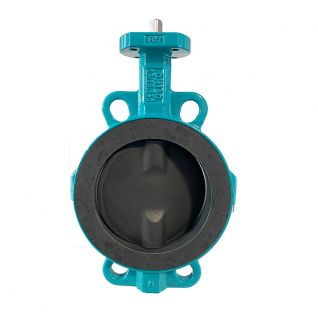 Nylon Disc wafer style butterfly valve DN200