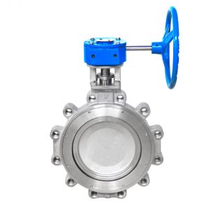 high performance double offset butterfly valve