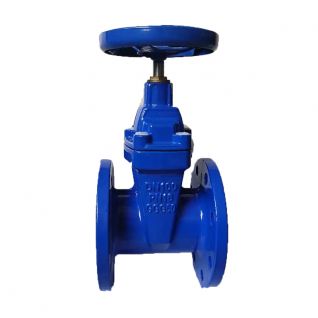 4 inch DIN3352 F4 cast iron   gate valve for water treatment systerm 